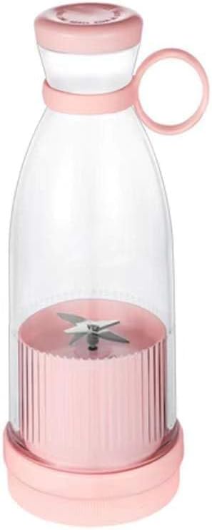 Portable Blender, Fashion Portable Blender for Shakes and Smoothies 11.8 Oz, Magnetic USB Fast Charging Mini Fresh Juice Mixer Bottle, Take It for Traveling, Outdoor, Gym, Office, Cars, Gift -PK