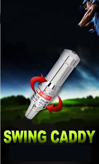 Swing Caddy: Golf Swing Trainer Patented for Distance, Rhythm, Tempo, Accuracy & Warmup