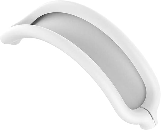 for AirPods Max Case Headband Case Cover,Headband Cover Protector,Soft Silicon No-Yellow Sweatproof Washable Cushion/Top Pad Protector Sleeve Cover for Airpods Max Accessories-Clear White