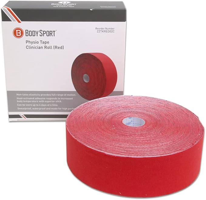 Body Sport Physio Tape, Kinesiology Tape to Support Muscles and Joints