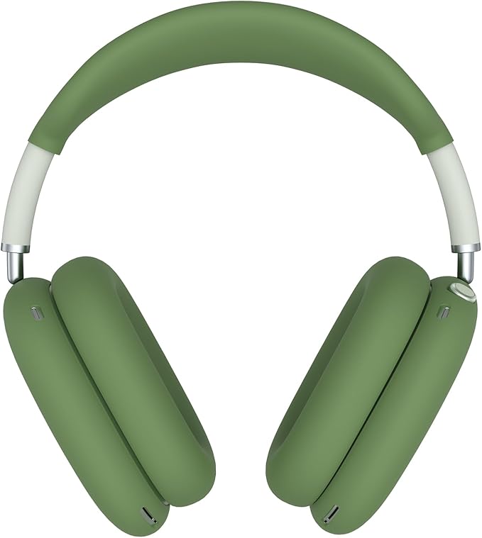 Silicone Case Cover for AirPods Max Headphones, Anti-Scratch Ear Pad Case Cover/Ear Cups Cover/Headband Cover for AirPods Max, Soft Sweat-Proof Silicone Protector Accessories for Apple AirPods Max