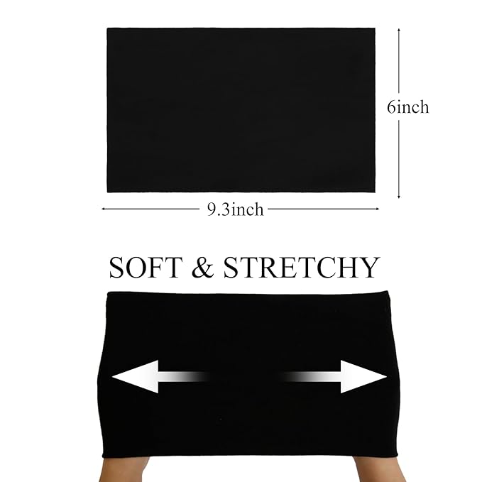 Huachi Wide Headbands for Women Non Slip Thick Womens Headbands Boho Elastic Hair Bands for Women's Hair Stretchy Sweat Headband for Workout Running Working