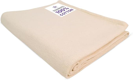 Yogikuti Iyengar Cotton Yoga Blanket Set of One – Thick Handwoven Yoga Blankets for Restorative Yoga, Meditation & Pranayama – Premium Cotton Yoga Blanket for Support & Comfort in Pranayama