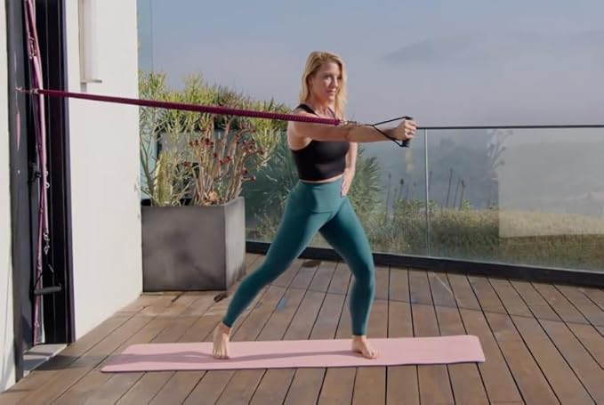 STAERK Pilates Suspension Training System - Premium Resistance Training Kit - At-Home Pilates for Strength & Flexibility - Resistance Bands Set for Home Gym, Travel, and Outdoors