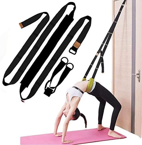 Back bend Assist Trainer - Improve Back and Waist Flexibility, Door Flexibility Stretching Strap, Home equipment for Ballet, Dance, Yoga, Gymnastics, Cheerleading, Splits