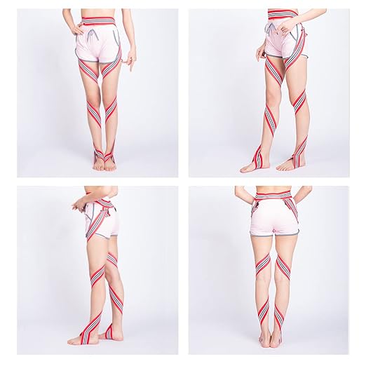 GHORTHOUD O/X Legs Correction Belt Legs Posture Corrector Band Unisex O/X Legs Type Legs Bandage Lightweight Pediatric Straighten Belt for Men Women and Children for Day and Night (Medium)