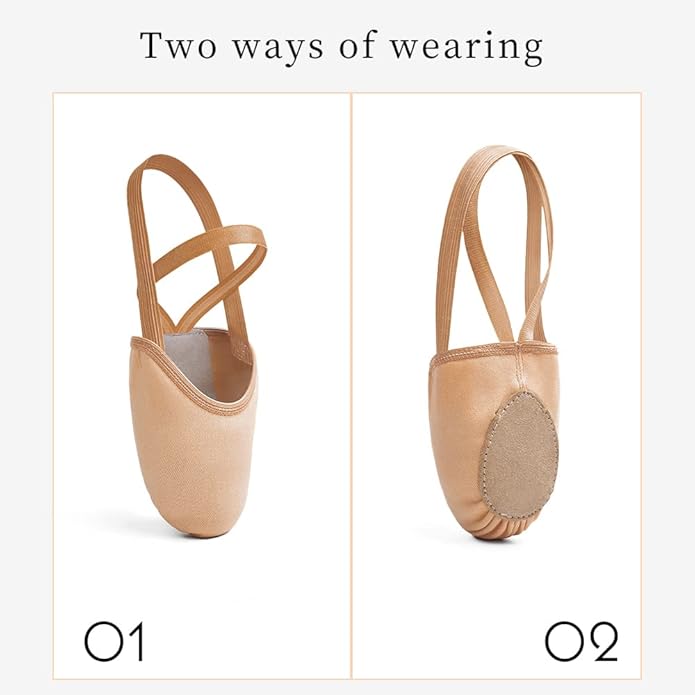 Stelle Half Soles Dance Shoes Women Men Canvas Lyrical Pirouette Ballet Shoes Turners Dance Shoes for Contemporary