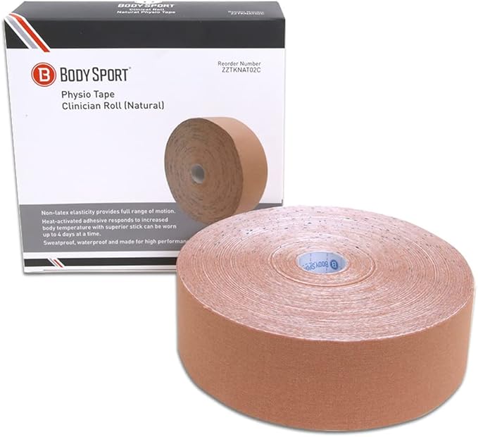 Body Sport Physio Tape, Kinesiology Tape to Support Muscles and Joints