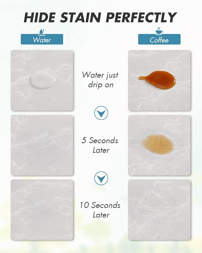 AMOAMI Coffee Mat - Hide Stain, Rubber Backed, Absorbent Dish Drying Mat for Kitchen Counter - Fits Under Coffee Maker & Machine, Dish Rack