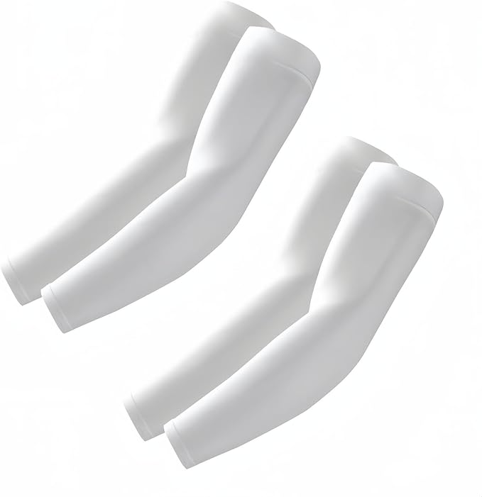 Arm Sleeves, Cooling UV Sun Protection Sports Compression for Men/Women