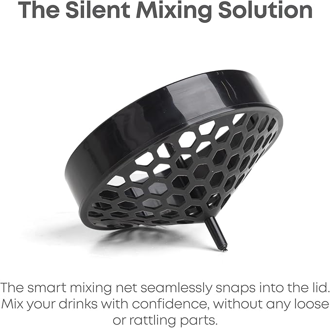 Smartshake O2GO ONE 4-Pack Protein Shaker Bottle 800 ml | 27 oz - Storage Included - Leakproof Screw-on Lid - BPA Free – Unisex - Mist Gray, Army Green, Black, Navy Blue