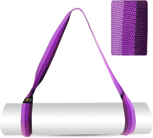 Yoga Mat Carrier Strap | Adjustable Mat Holder Sling for Carrying Mats | Thick & Comfy Texture | Yoga Mat Strap