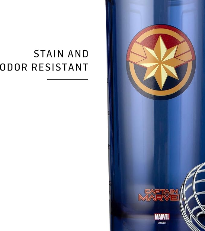 BlenderBottle Marvel Shaker Bottle Pro Series Perfect for Protein Shakes and Pre Workout, 28-Ounce, Hulk Fist