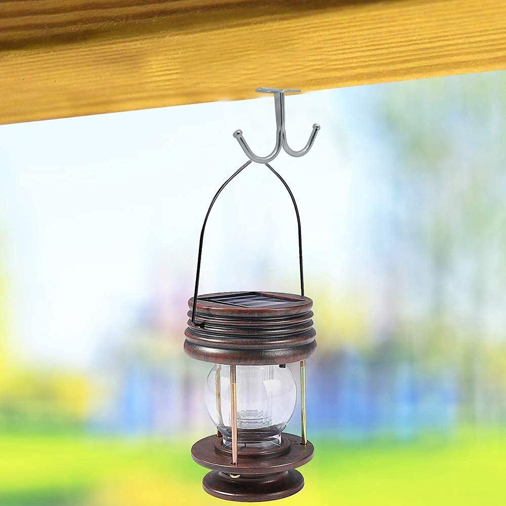 haowei Hanging Hooks from Ceiling, Set of 10 Under Shelf Hook, Robes, Coats, and Clothes in The Closet, Bathroom, Kitchen, and Garage (Black)