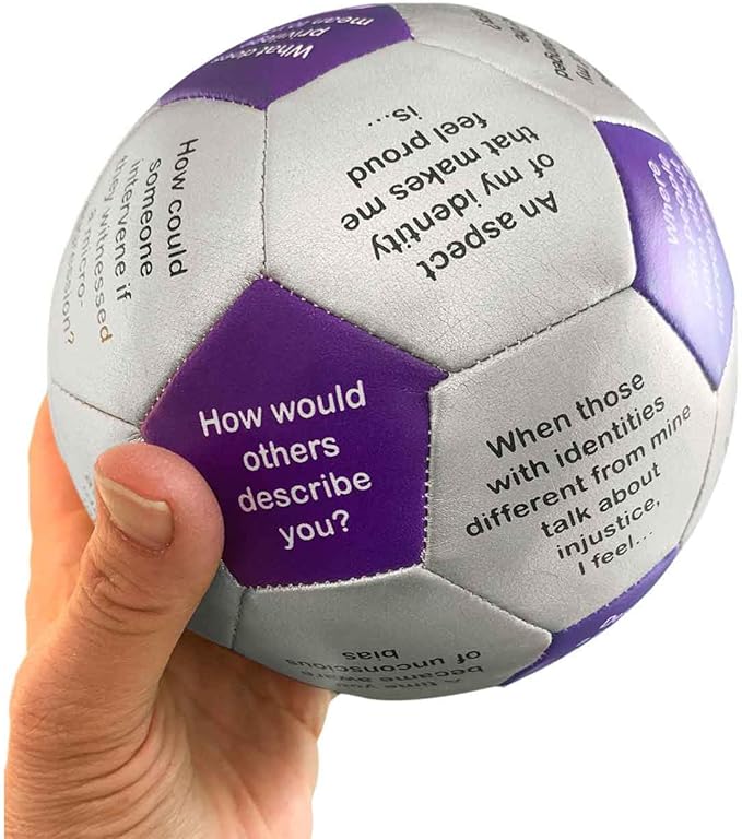 Trainers Warehouse 6" Thumball Collection, 32 Prompts for Conversation, Team Building, Relationship and Training