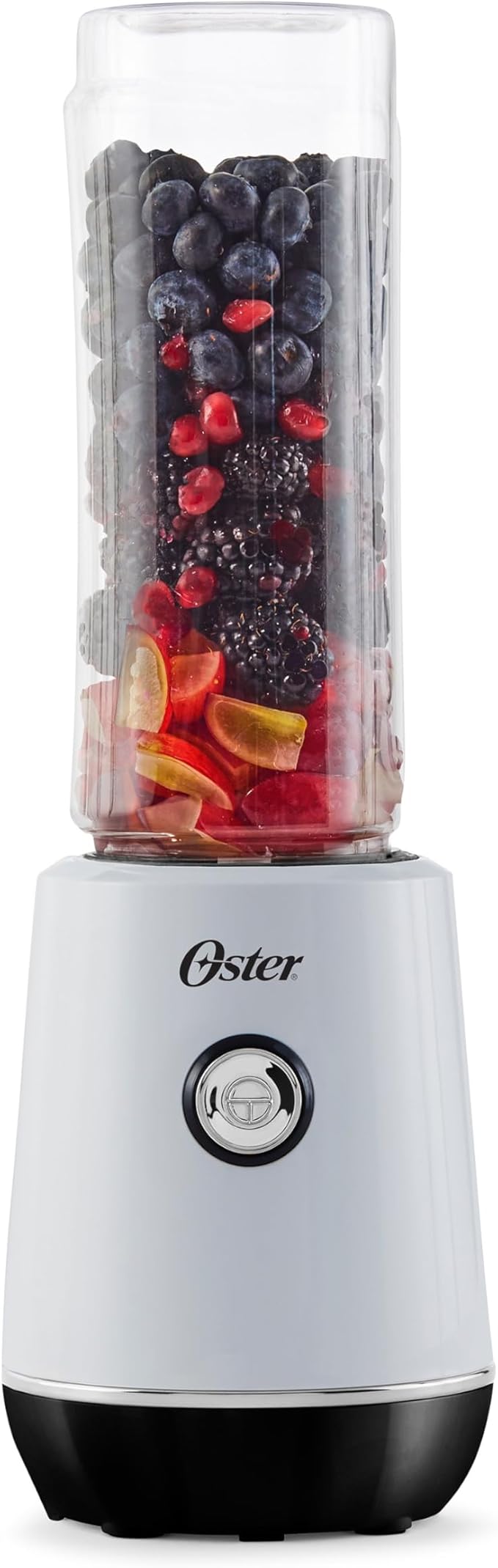 Oster MyBlend Plus Personal Blender 20-Oz BPA-Free Portable 500-Watt with a One-Touch Function Stainless Steel Blade and 3-Year Satisfaction Guarantee