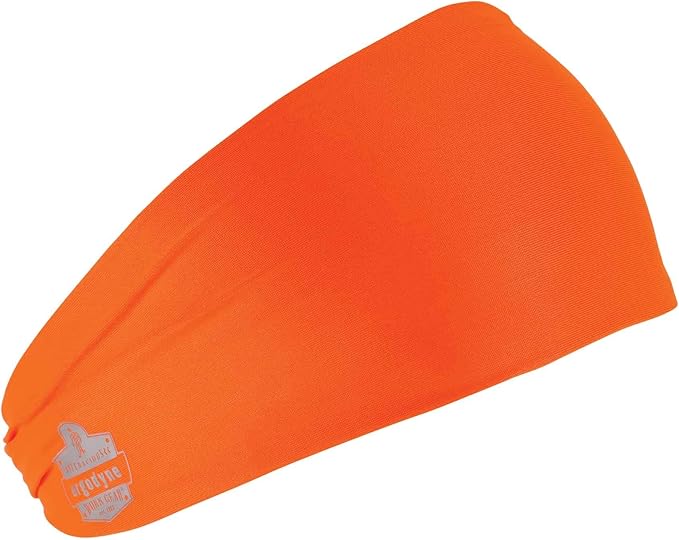 Ergodyne Chill-Its 6634 Cooling Headband, Sports Headbands for Men and Women, Moisture Wicking
