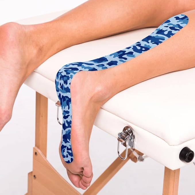 CureTape Art Kinesiology Tape | 1 Roll 5cm x 5m | Waterproof | Latex-Free Medical Kinesiology Tape | KinesioTape for Sports & Fitness | Kinesiology Recovery Tape for Extreme Sports