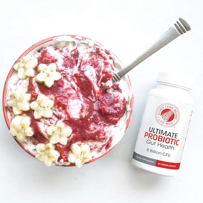 Silver Fern Ultimate Probiotic 2-Pack β Probiotics for Women & Men β 8 Billion CFU Spore-Forming Gut Health Supplement β DNA Verified, Vegan Probiotic, Shelf-Stable, High Survivability β 120 Capsules