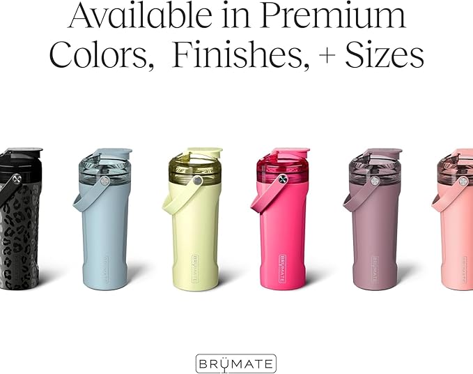 BrüMate MultiShaker Blender Shaker Bottle | 100% Leakproof Insulated Stainless Steel | Pre Workout and Protein Shaker Bottle for the Gym | 26oz (Lavender)