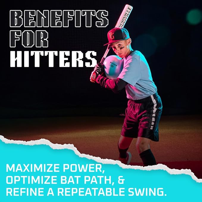 Connector Ball. 9in-13in. Reinforce Proper Arm Action and Stay Connected While Hitting, Pitching, and Catching. Perfect for Pilates and Core Work Training.