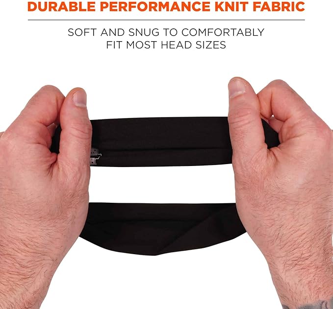 Ergodyne Chill-Its 6634 Cooling Headband, Sports Headbands for Men and Women, Moisture Wicking