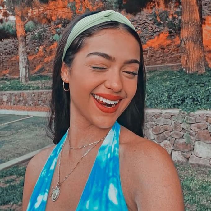 DRESHOW 8 Pack Headbands for Women Criss Cross Vintage Head Wrap Boho Headband Twisted Elastic Hair Accessories