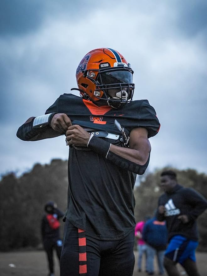 Nxtrnd TRF Turf Tape Football, Extra Wide Kinesiology Tape, Protects from Turf Burn (Black)