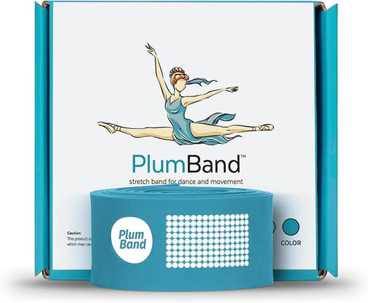 The PlumBand Stretch Band for Dance and Ballet – Premium Gift-Ready Package - Sizes for Kids & Adults – Improve Your Splits, Flexibility and Strength with Stretching