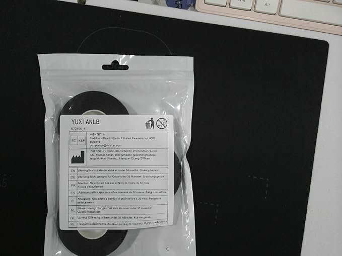 Finger Tape, 0.5 Inch x 10 Yard Black Athletic Tape Extra Strong Adhesive, 3 Rolls Sport Tape, Medical Tape, Foot Tape for Rock Climbing, Grappling, Basketball, Lifters and BJJ Finger Tape