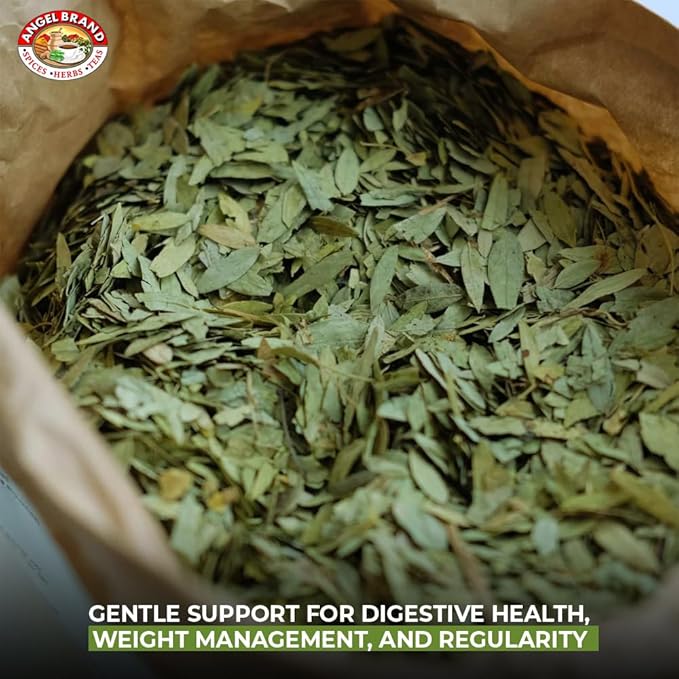 Angel Brand Senna Leaf – 0.5 oz Pouch – Dried Senna Leaves for Tea, Herbal Infusions, and Traditional Uses