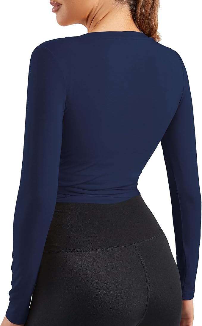 Women Tie Front Shrug Long Sleeve Bolero Cardigan Lightweight Casual Tops