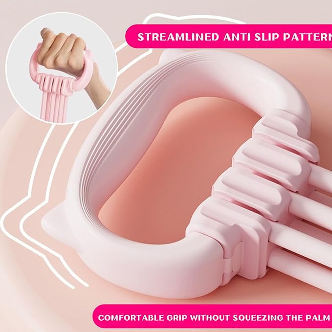 Resistance Bands with Handles, Single Resistance Bands, Exercise Bands with Comfortable Handles, Resistance Training, Physical Therapy, Home Workouts, Fitness, Pilates