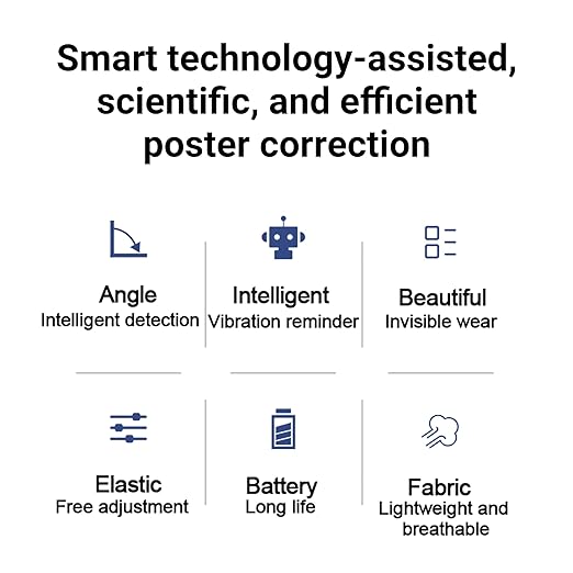 Adjustable Intelligent Posture Corrector for Adults & Kids – Smart Back Brace with Real-Time Vibration Reminder for Improved Spinal Alignment & Humpback Prevention