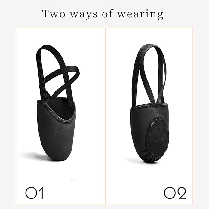 Stelle Half Soles Dance Shoes Women Men Canvas Lyrical Pirouette Ballet Shoes Turners Dance Shoes for Contemporary