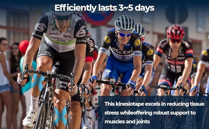 Kinesiology Tape precut (2 Rolls,40 Strips,2" X 10" Strips) Kinesiology Tape Waterproof Breathable Latex Free Tape for Ankle Wrists Knees Running Swimming Elastic Sports Activities Tapes(Black)