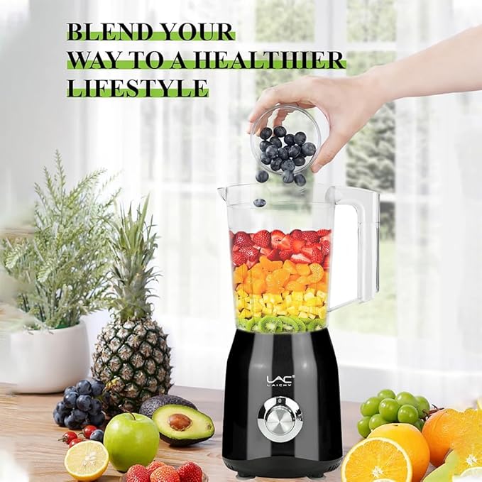 Blender for Smoothies,Personal Blender and Grinder Combo for Kitchen with a 54oz Portable Smoothie Cups,Shakes,Juices,Frozen Drinks and a 12oz Coffee Cup with Seal Cover for Coffee Beans(Black)