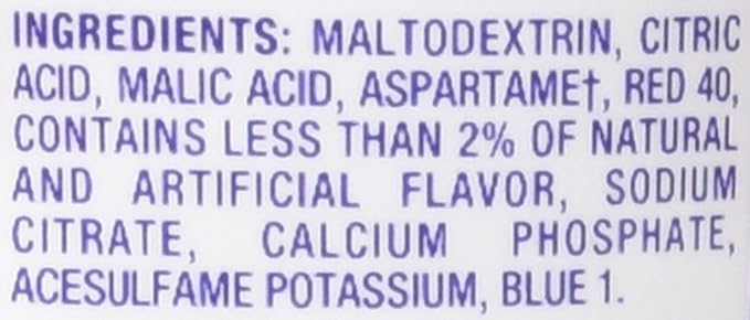 Crystal Light Raspberry Ice Drink Mix (12-Quart), 1.3 Ounce Packages (Pack of 4)