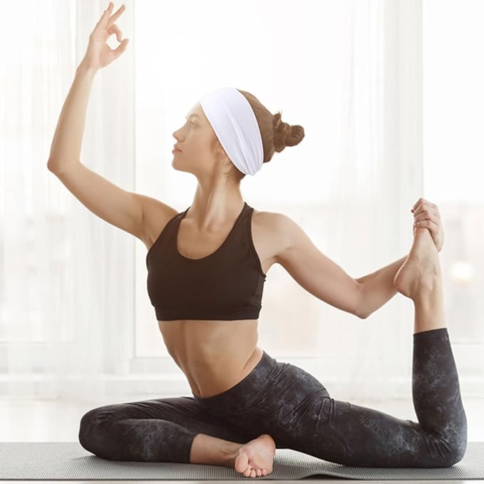 DRESHOW Headbands for Women Girls Vintage Headband Knotted Headwraps Criss Cross Hair Bands Accessories