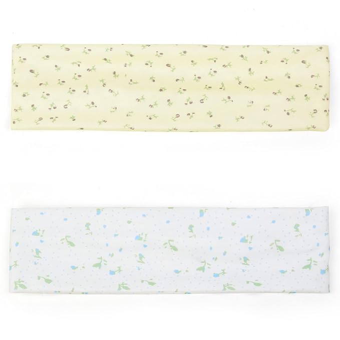 TERSE Fashion Women's Headbands for Short Hair Non Slip Elastic Floral Hairbands, Soft Fabric 2 Inches Thick Stripe Head Bands for Girls, Valentine's Day Heart Headbands