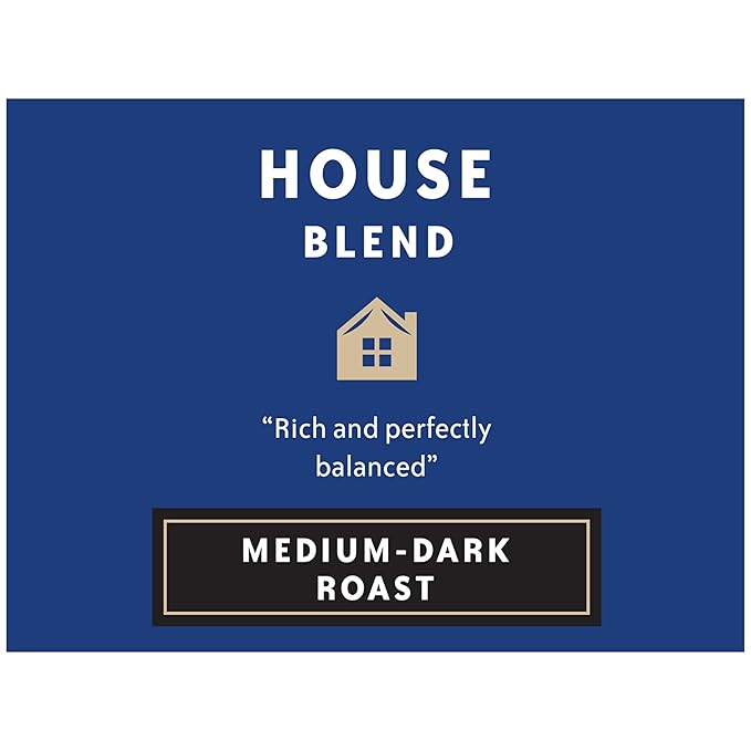 Community Coffee House Blend, Ground Coffee, Medium Dark Roast, 12 Ounce Bag (Pack of 1)