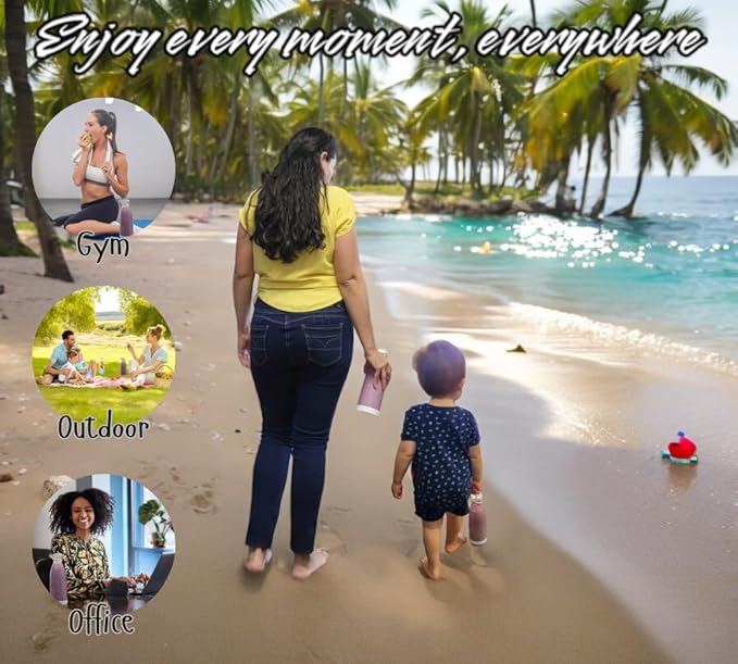 LUMAC - 14oz Portable Blender for Shakes and Smoothies (White), Medium