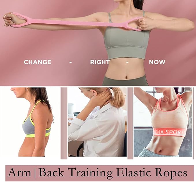 Resistance Bands,Professional Exercise Bands Long Natural Latex Elastic Bands, Perfect for Strength Training,Physical Therapy,Yoga,Pilates,Stretching