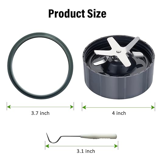 Blender Gasket Replacement Parts,Rubber O Ring Replacement for Nutribullet Blender 900W & 600W Series, Gaskets Replacement Seal Rings Gaskets Part for Nutribullet Blade (3pcs)