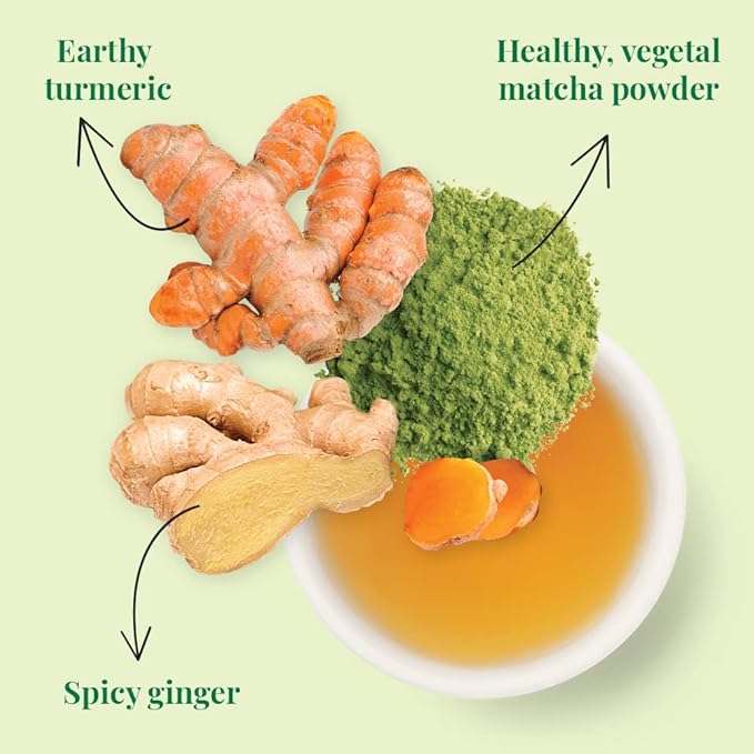 The Republic of Tea - Organic Digestion SuperGreen Tea Tin, 36 Tea Bags, Naturally Caffeinated Japanese Matcha and Green Tea