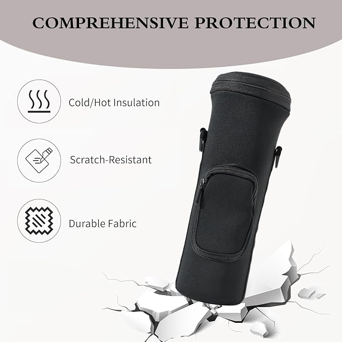 Portable Blender Storage Bag Sleeve with Shoulder Strap Fully wrapped Storage Bag for Ninja BC151NV/BC151BK/BC51NV/BC151CR/BC151EM/BC151PR/BC155PS 18oz Blast Portable Blender