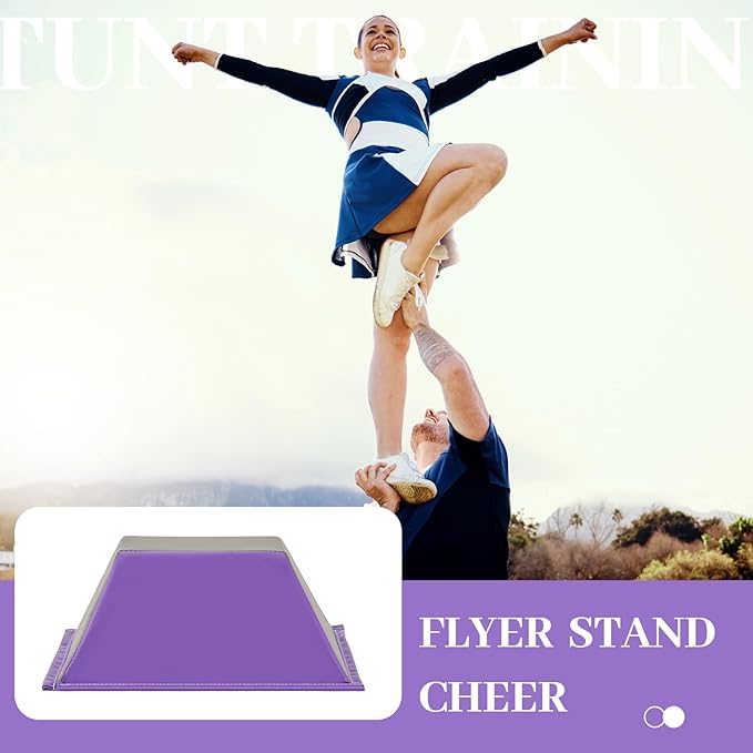 Poen Stunt Training Stand Cheerleading Balance Trainer Cheer Flyer Stand Balance and Flexibility Trainer for Flexibility Core Strength and Conditioning Promotes Kids Adults