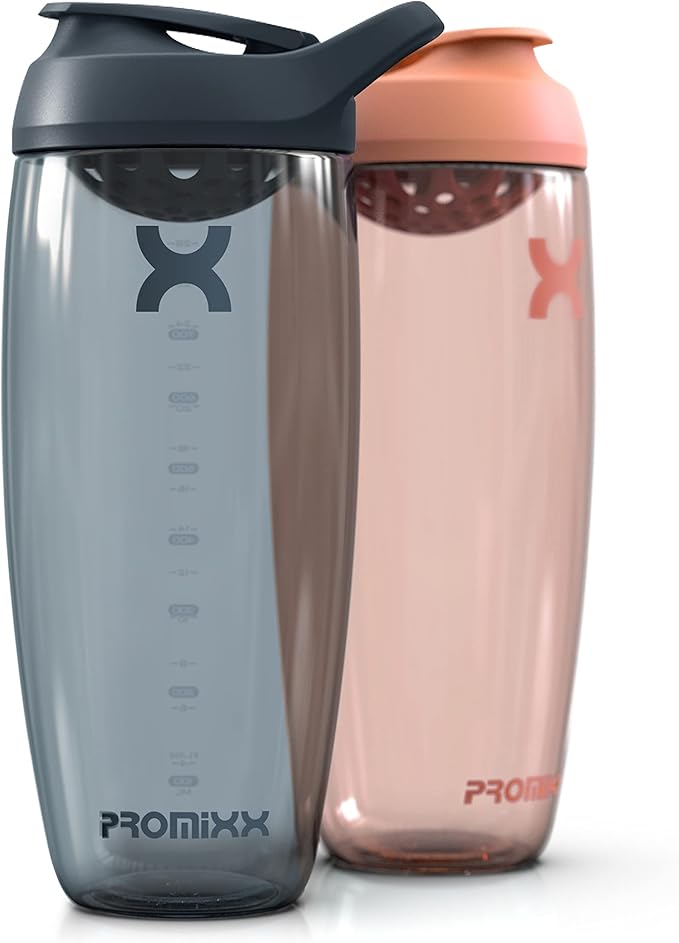 Promixx PURSUIT Protein Shaker Bottle – Premium Sports Shaker Bottles for Protein Mixes and Supplement Shakes – Easy Clean, Durable Protein Shaker Cup