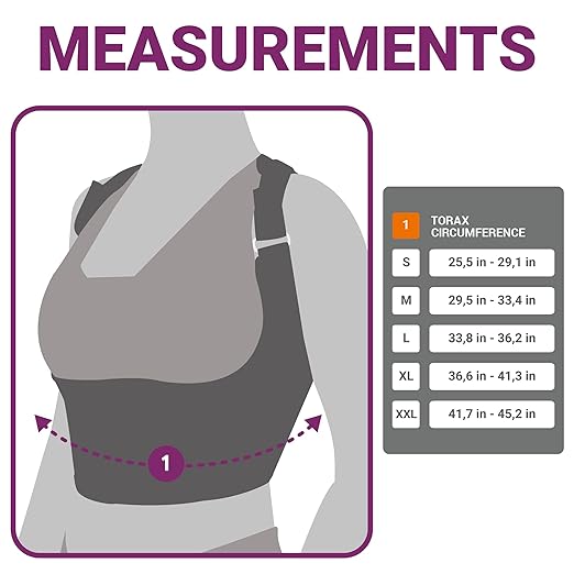 Boost Posture Corrector - Back Posture Corrector for Women and Men, Back Pain Relief Products, Spine Corrector - Back Brace, Upper Back Support, Back Brace for Posture - Black, XX-Large