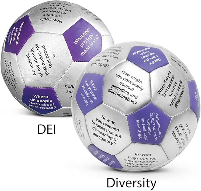 Trainers Warehouse 6" Thumball Collection, 32 Prompts for Conversation, Team Building, Relationship and Training